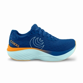 Topo Athletic Men's Atmos - Blue/Orange