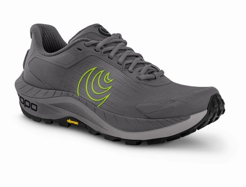 Topo Athletic Men's MTN Racer 4 - Gray/Lime