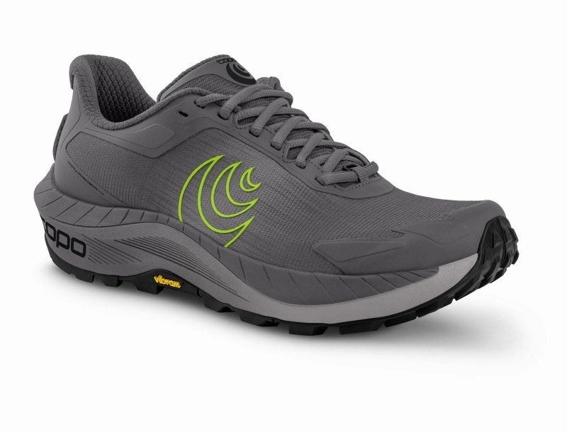 Topo Athletic Men's MTN Racer 4 - Gray/Lime