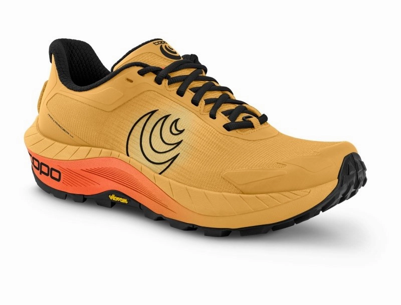 Topo Athletic Men's MTN Racer 4 - Mango/Black