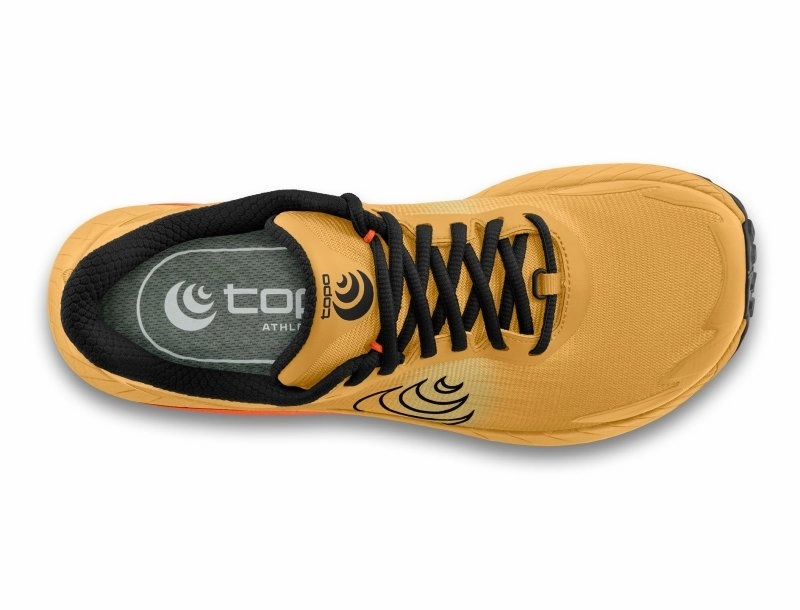 Topo Athletic Men's MTN Racer 4 - Mango/Black