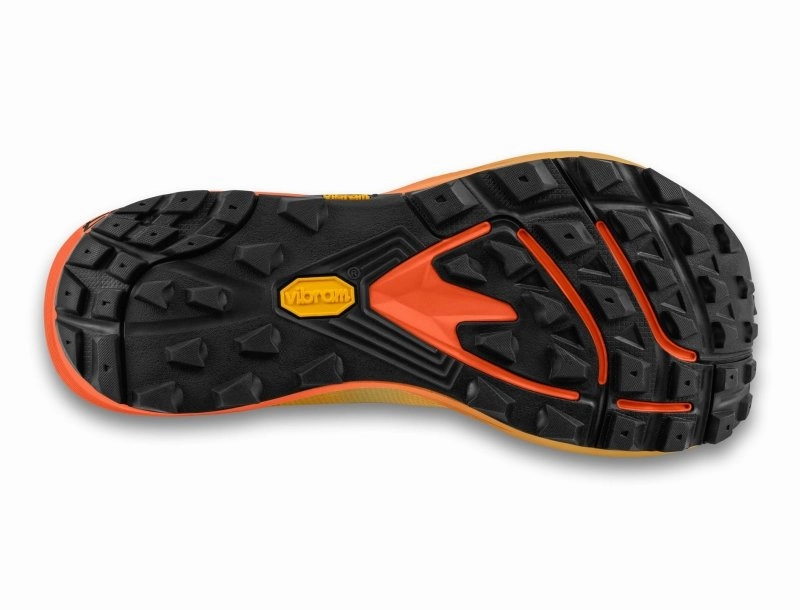 Topo Athletic Men's MTN Racer 4 - Mango/Black