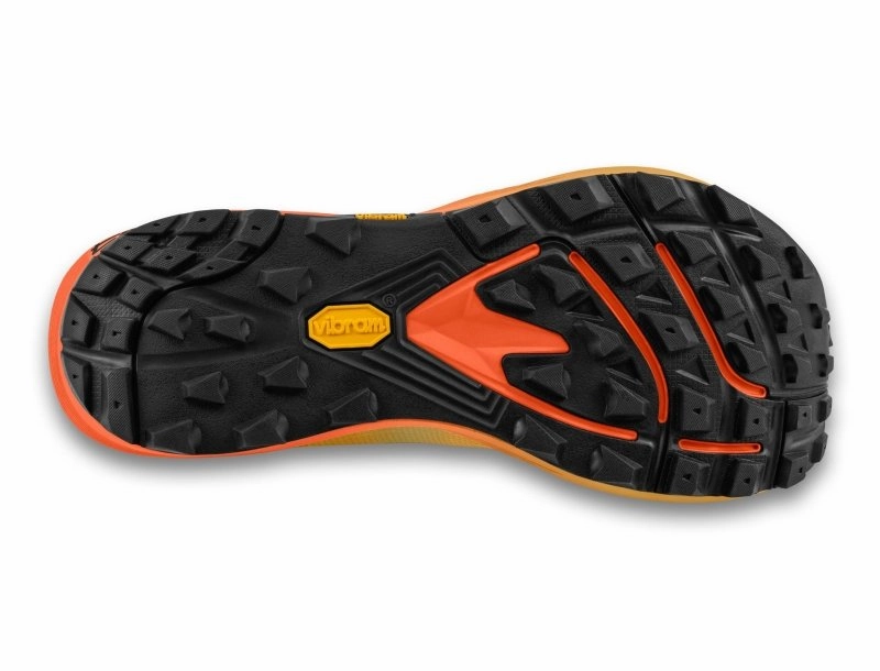 Topo Athletic Men's MTN Racer 4 - Mango/Black
