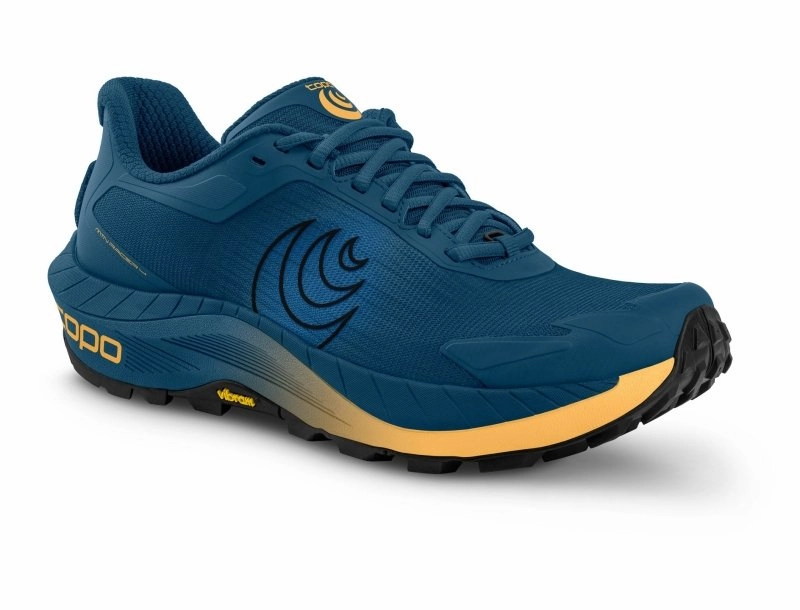 Topo Athletic Men's MTN Racer 4 - Navy/Orange