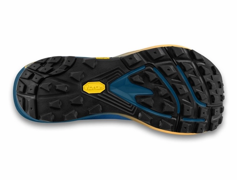 Topo Athletic Men's MTN Racer 4 - Navy/Orange