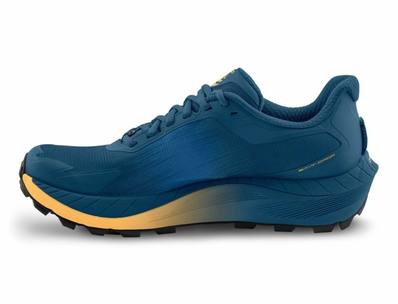 Topo Athletic Men's MTN Racer 4 - Navy/Orange