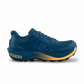 Topo Athletic Men's MTN Racer 4 - Navy/Orange