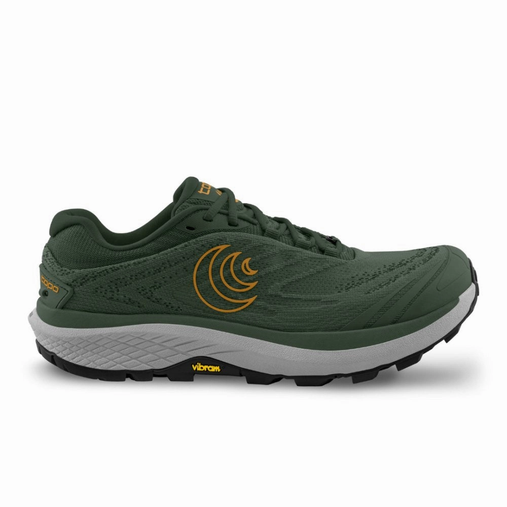 Topo Athletic Men's Pursuit 2 - Green/Orange
