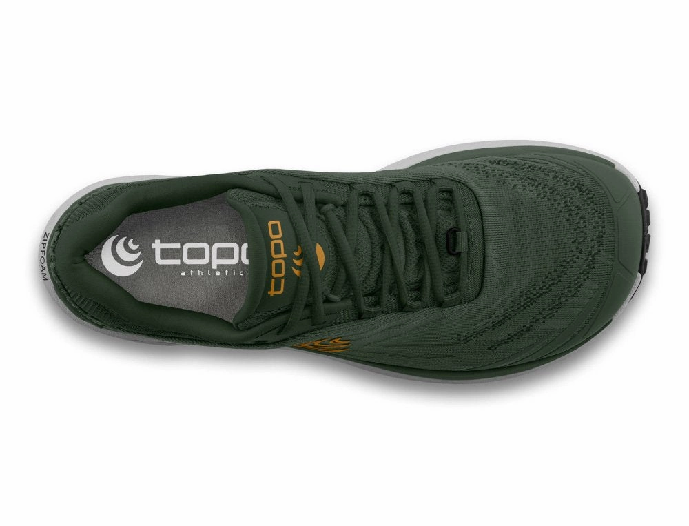 Topo Athletic Men's Pursuit 2 - Green/Orange