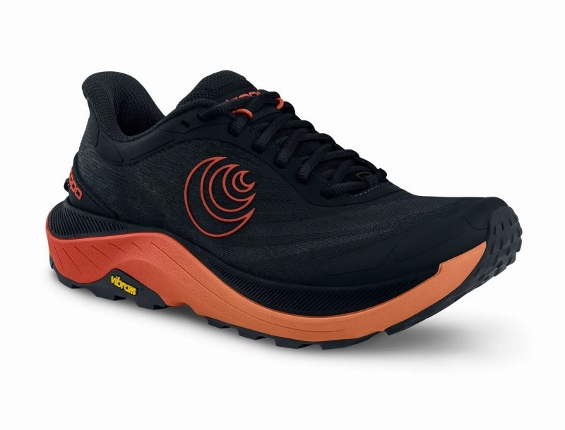 Topo Athletic Men's Ultraventure 4 - Black/Red