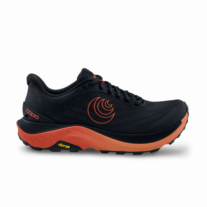 Topo Athletic Men's Ultraventure 4 - Black/Red