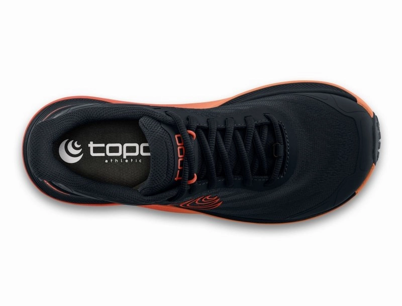 Topo Athletic Men's Ultraventure 4 - Black/Red
