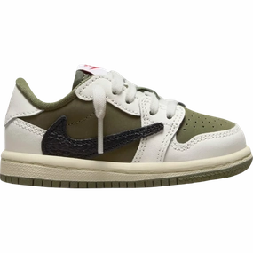 Travis Scott x Air Jordan 1 Retro Low OG SP TD 'Reverse Olive / Medium Olive'