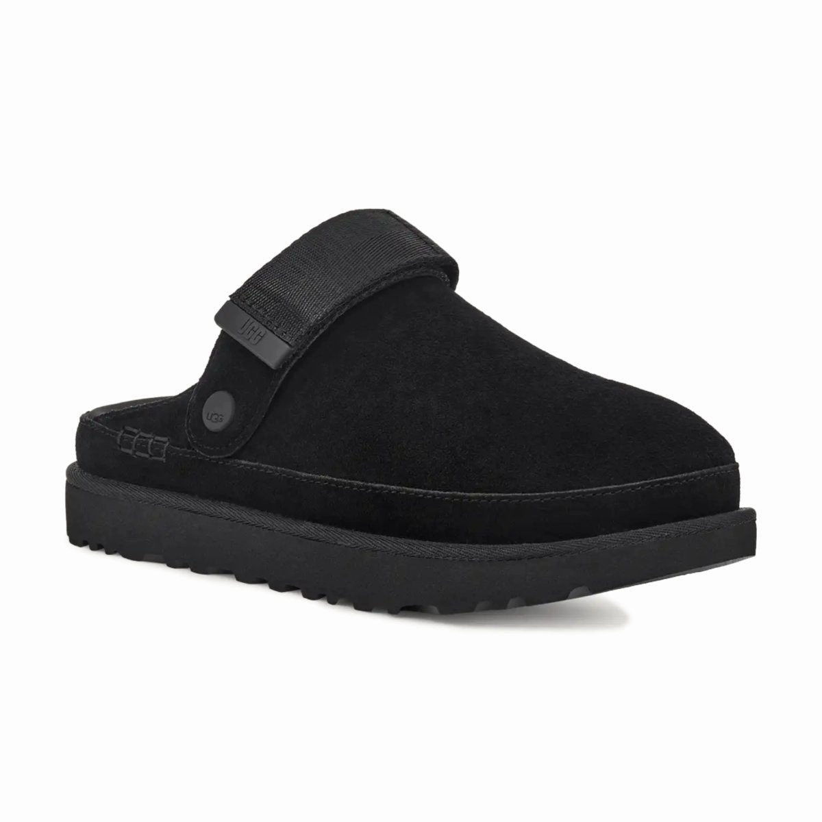 UGG Women's Goldenstar Clog Black Suede
