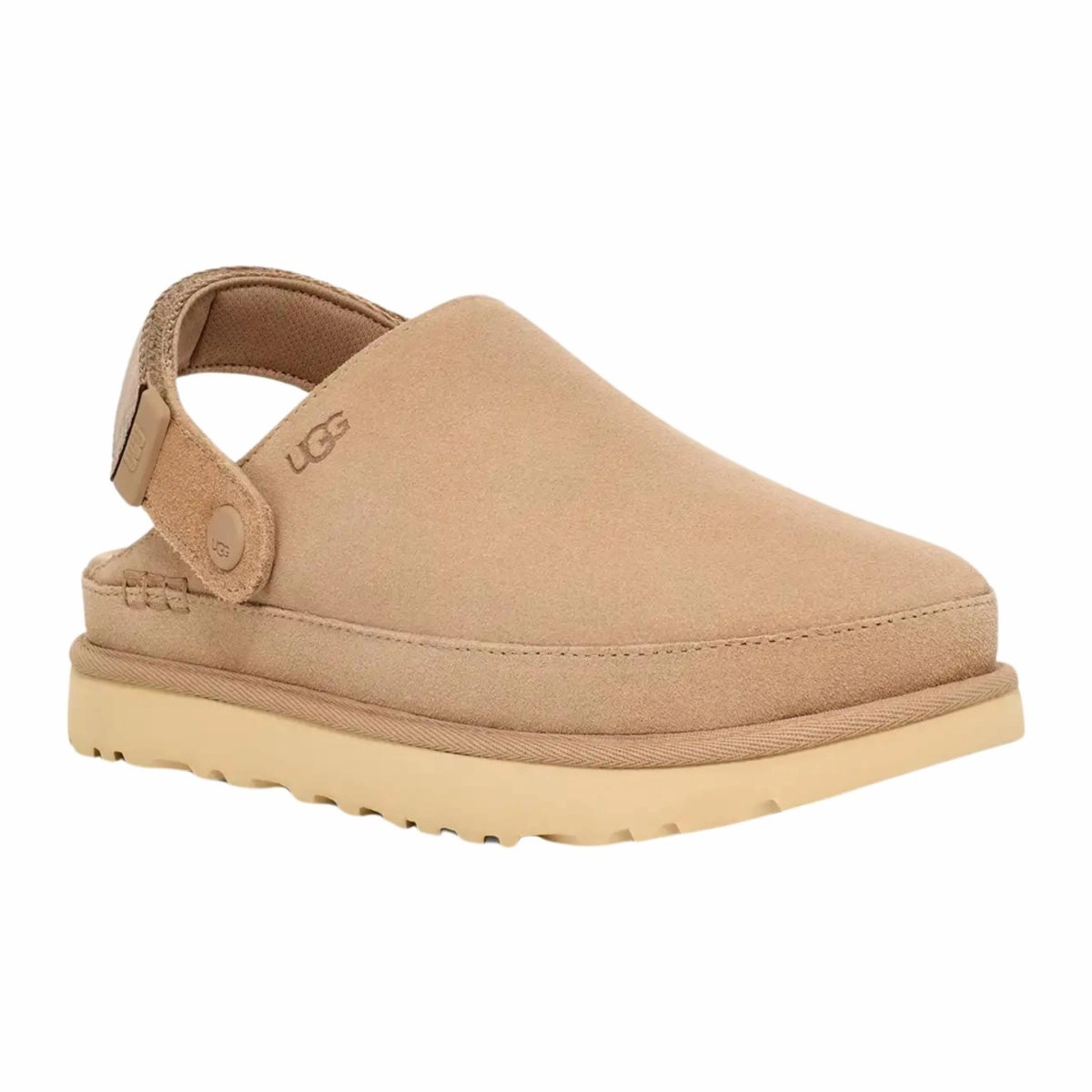 UGG Women's Goldenstar Clog Sand Suede