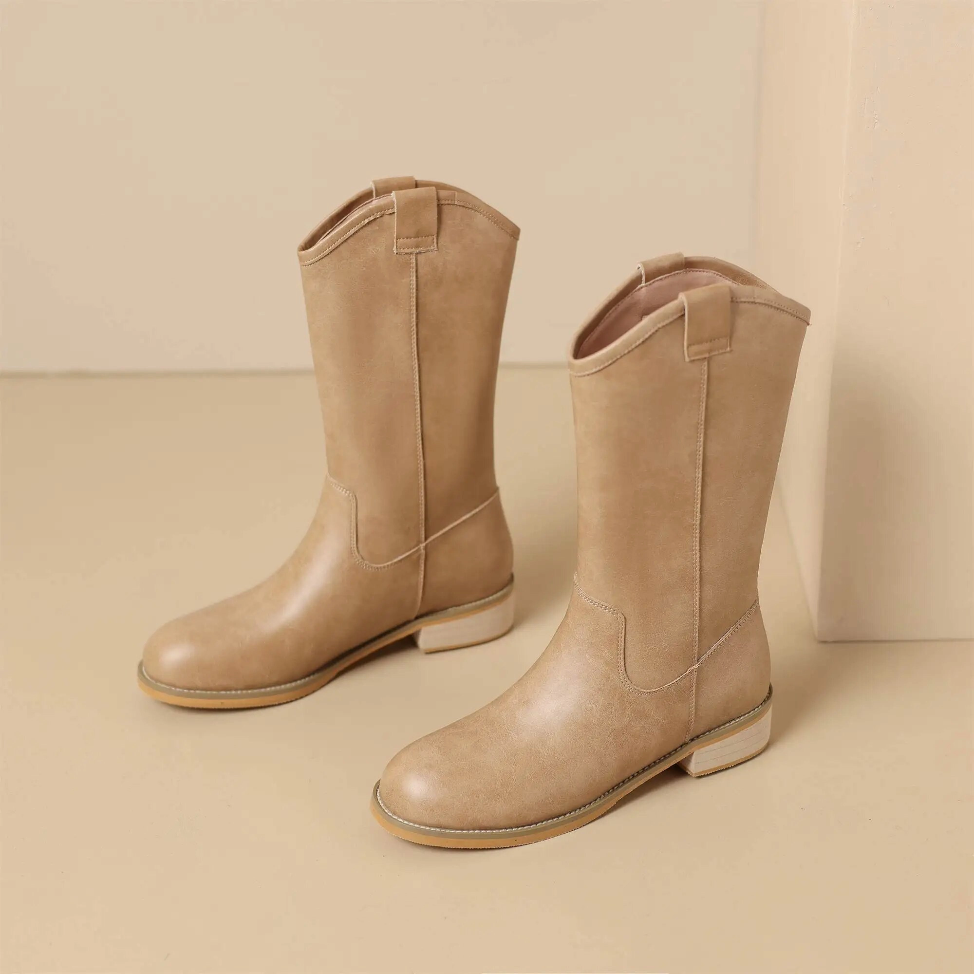 USS Shoes Alisa Women's Mid Calf Boots