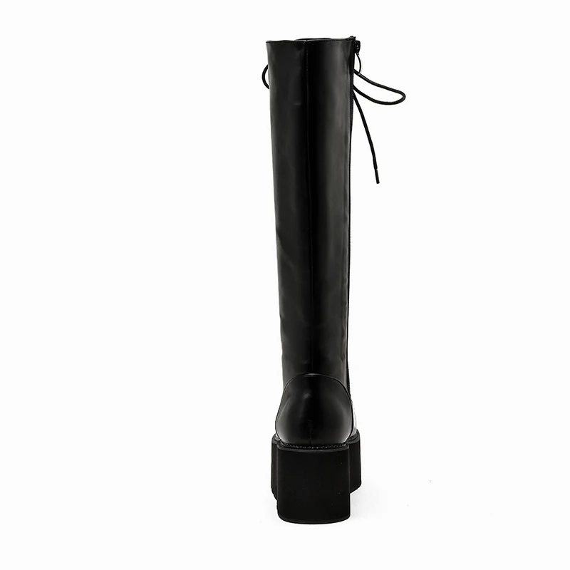 USS Shoes Camila Women's Long Lace Up Boots