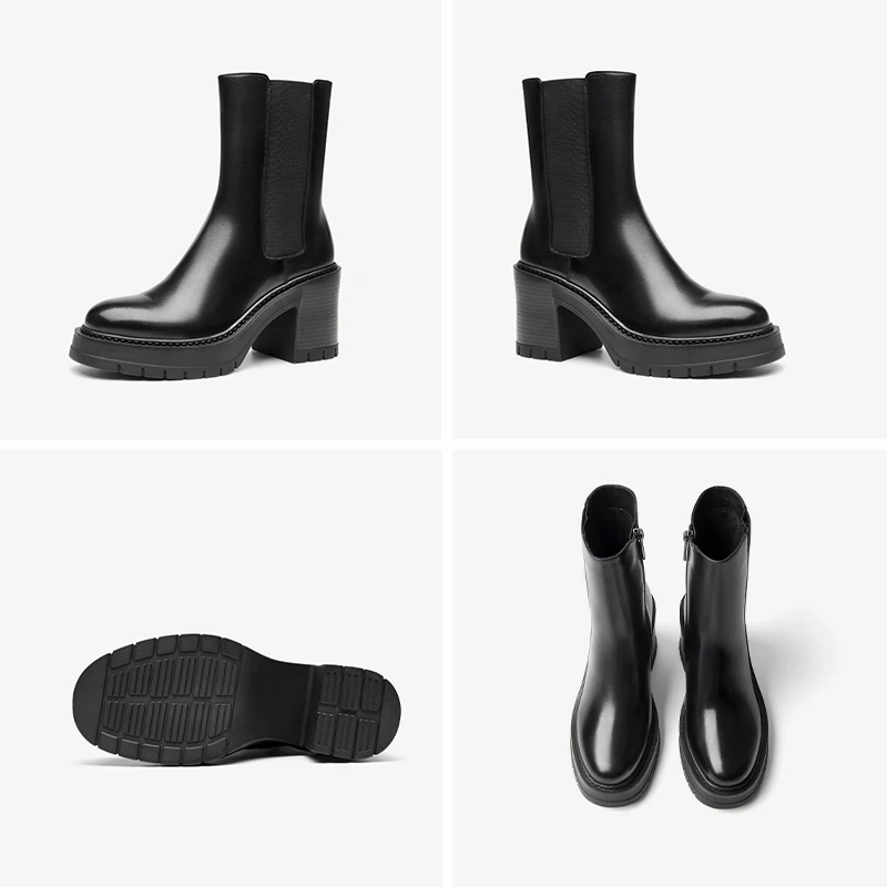 USS Shoes Joplin Women's Black Boots