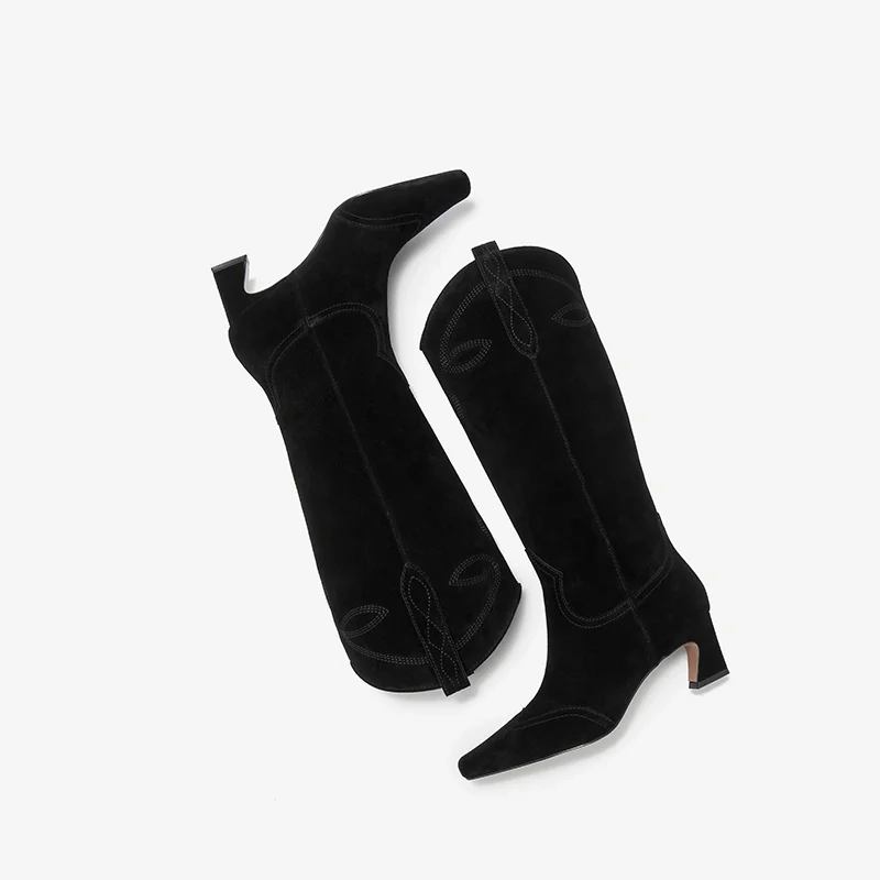 USS Shoes Malli Women's Long Leather Boots