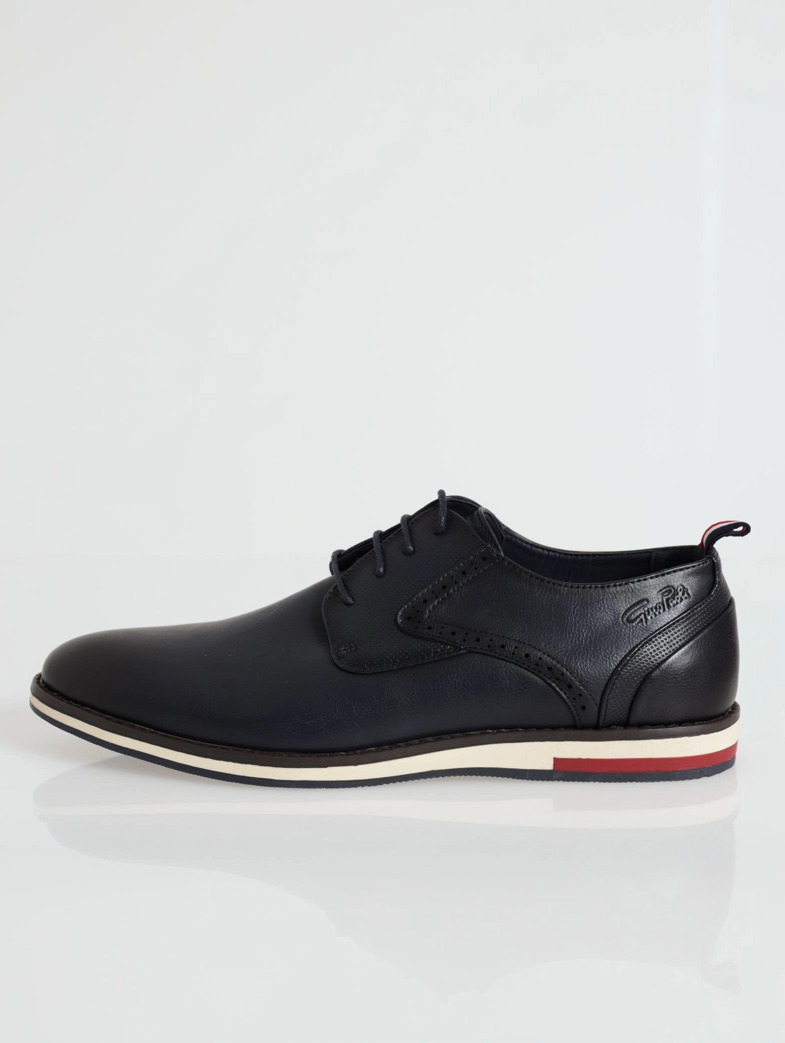 Wallace Casual Lace Up Shoe - Navy