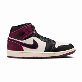 Wmns Air Jordan 1 Mid SE 'Sail Bordeaux'
