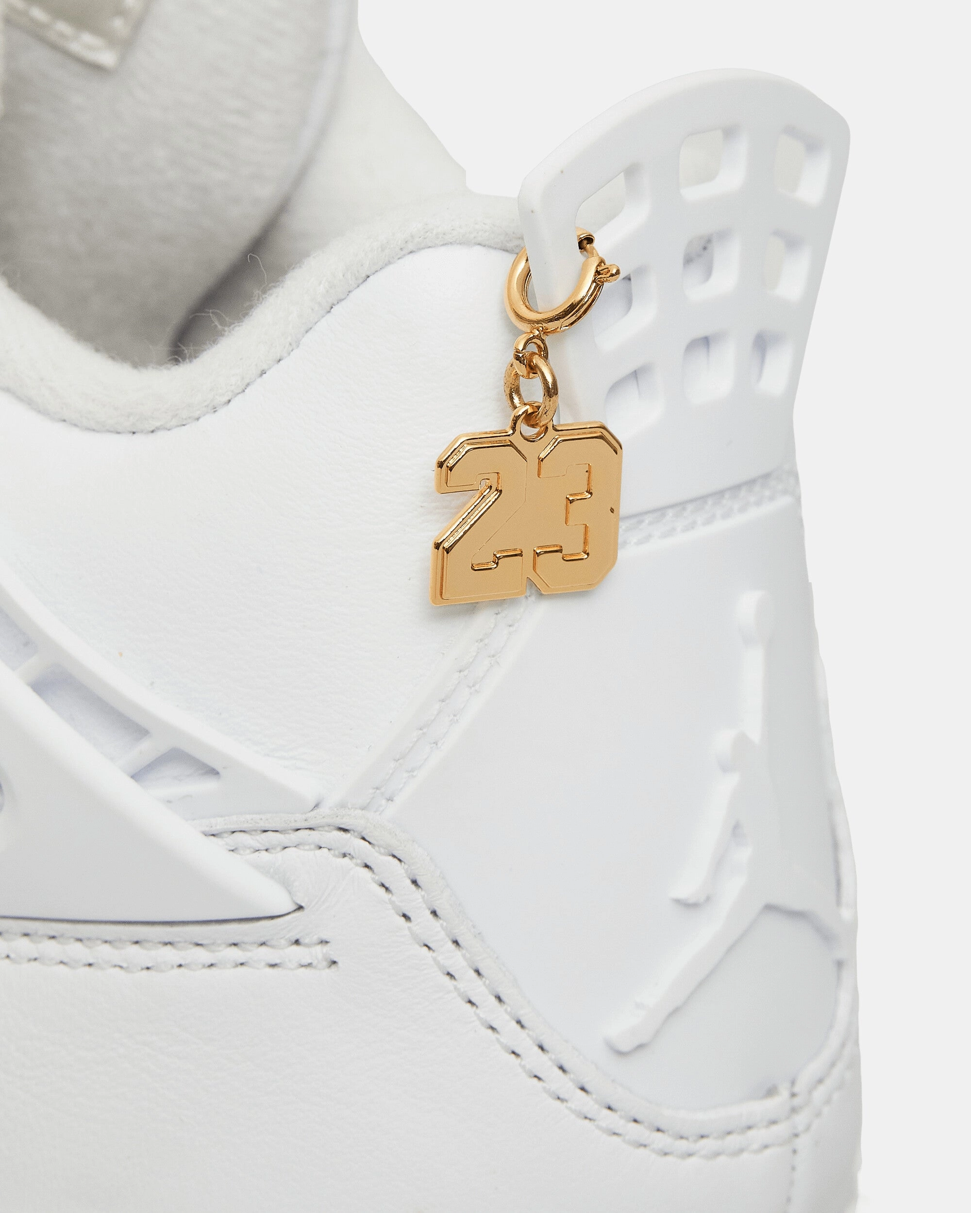 Women's Air Jordan 4 Net Sneakers White