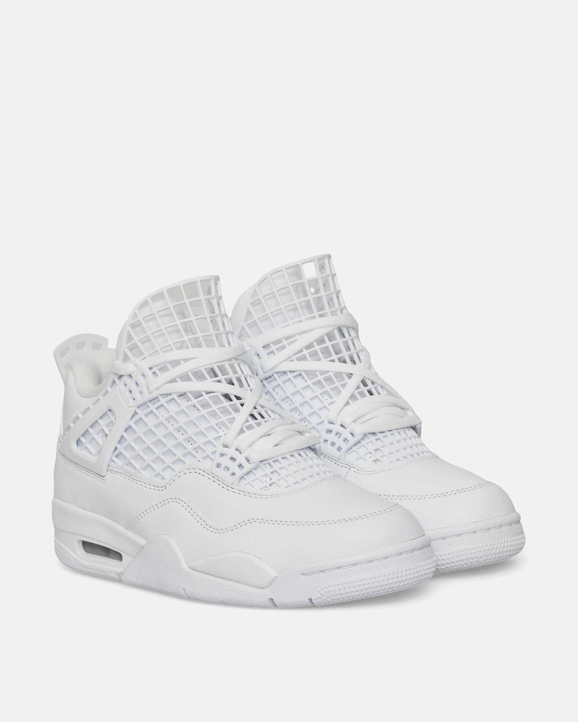 Women's Air Jordan 4 Net Sneakers White