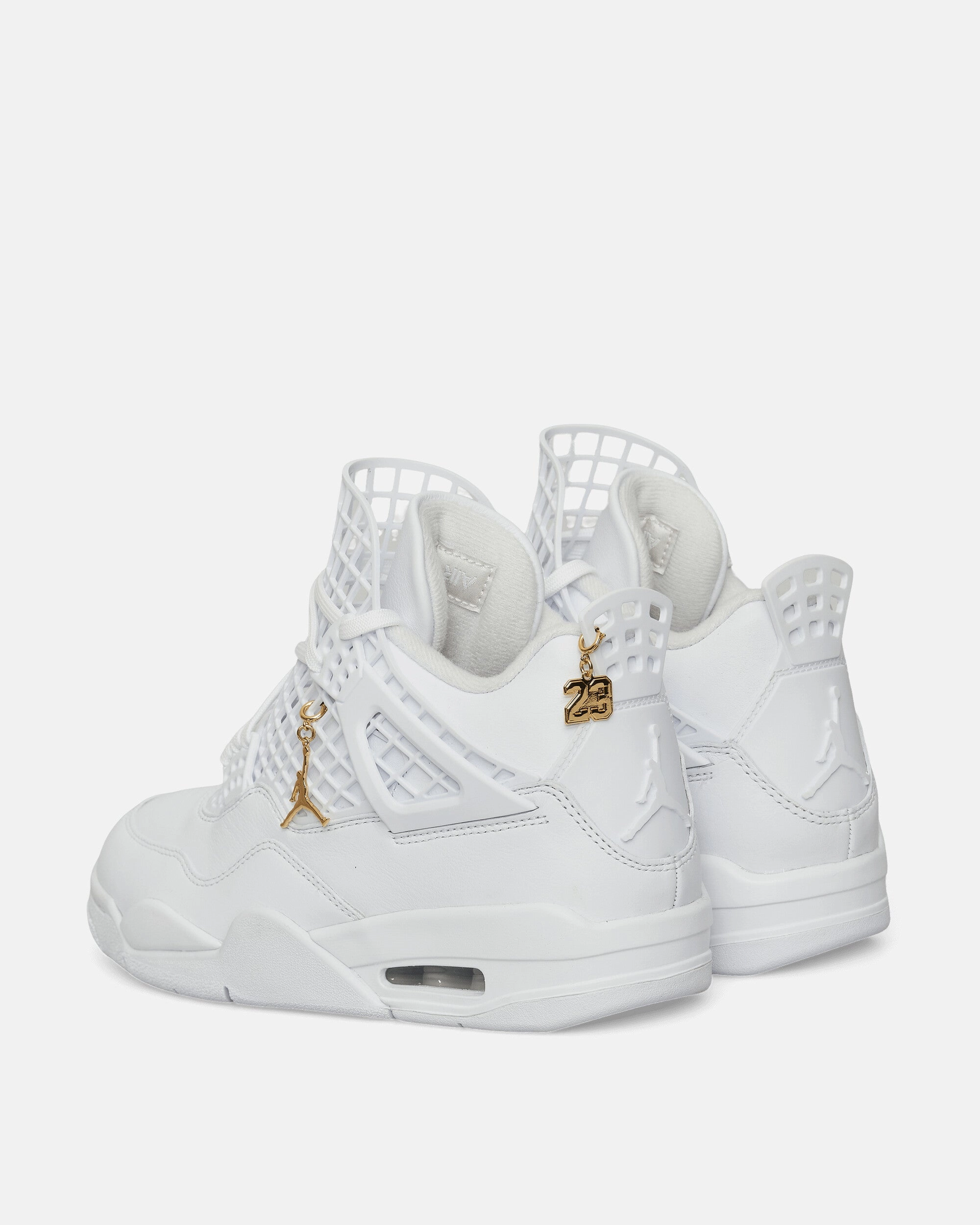 Women's Air Jordan 4 Net Sneakers White
